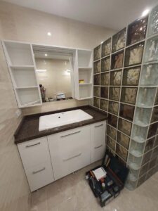 dulap pentru lavoar, mobilier baie, Dulap chiuveta baie